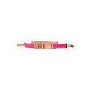 【送料無料】 モスキーノ レディース ベルト アクセサリー Belts Pink