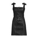 【送料無料】 モスキーノ レディース ワンピース トップス Mini dresses Black