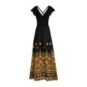 【送料無料】 エトロ レディース ワンピース トップス Maxi dresses Black