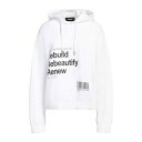 【送料無料】 ディースクエアード レディース パーカー・スウェットシャツ アウター Sweatshirts White