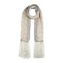 【送料無料】 エリザベスフランキ レディース マフラー・ストール・スカーフ アクセサリー Scarves Beige