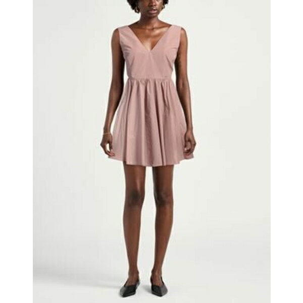 【送料無料】 ガウド レディース ワンピース トップス Mini dresses Pink