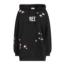 【送料無料】 ヴァレンティノ レディース パーカー・スウェットシャツ アウター Sweatshirts Black