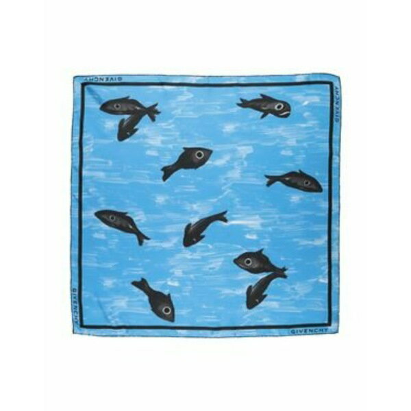 【送料無料】 ジバンシー レディース マフラー・ストール・スカーフ アクセサリー Scarves Azure
