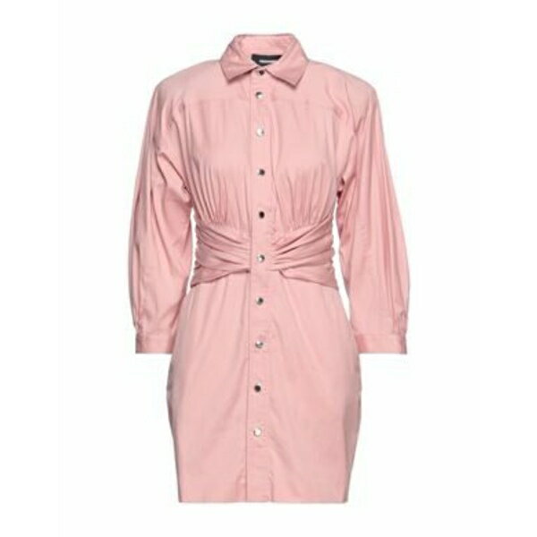【送料無料】 ディースクエアード レディース ワンピース トップス Mini dresses Pink