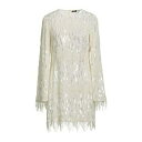 【送料無料】 エリザベスフランキ レディース ワンピース トップス Mini dresses White