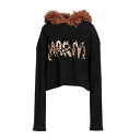 【送料無料】 マルニ レディース パーカー・スウェットシャツ アウター Sweatshirts Black