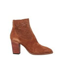 【送料無料】 パンタネッティ レディース ブーツ シューズ Ankle boots Brown