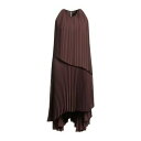 【送料無料】 ファビアナ フィリッピ レディース ワンピース トップス Midi dresses Brown