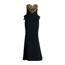 【送料無料】 モスキーノ レディース ワンピース トップス Maxi dresses Black