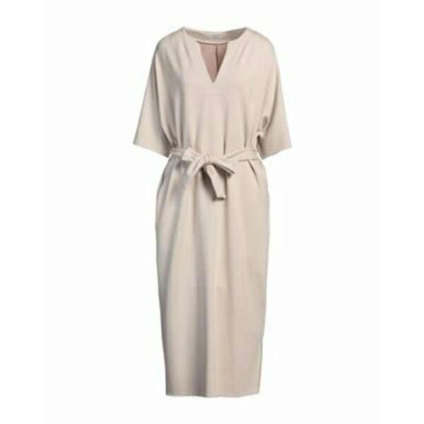 【送料無料】 アイ ハート レディース ワンピース トップス Midi dresses Beige