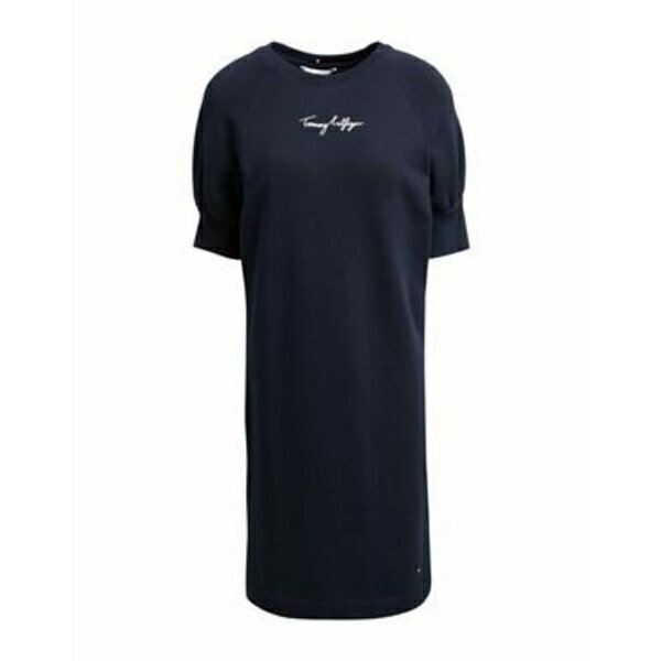 【送料無料】 トミー ヒルフィガー レディース ワンピース トップス Mini dresses Blue