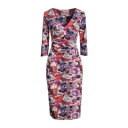 【送料無料】 チアラ・ボニ・プティ・ローブ レディース ワンピース トップス Midi dresses Purple