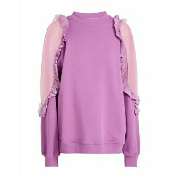 【送料無料】 エムエスジイエム レディース パーカー・スウェットシャツ アウター Sweatshirts Purple