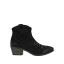 【送料無料】 ジュ テーム レディース ブーツ シューズ Ankle boots Black