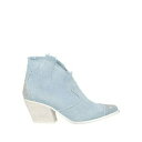 【送料無料】 ディバインフォリ レディース ブーツ シューズ Ankle boots Blue
