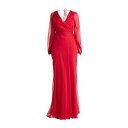 【送料無料】 アルベルタ フェレッティ レディース ワンピース トップス Maxi dresses Red