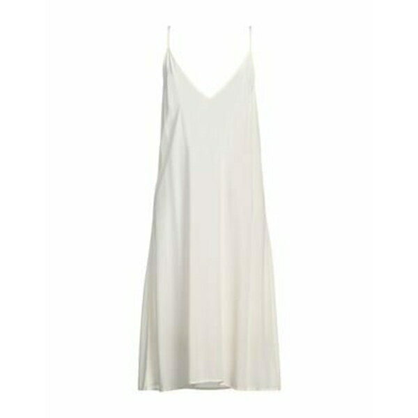 【送料無料】 アレッシアサンティ レディース ワンピース トップス Midi dresses White