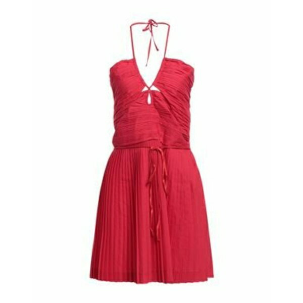 【送料無料】 ジジル レディース ワンピース トップス Mini dresses Red