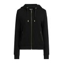 【送料無料】 ロベルトカヴァリ レディース パーカー・スウェットシャツ アウター Sweatshirts Black(4)