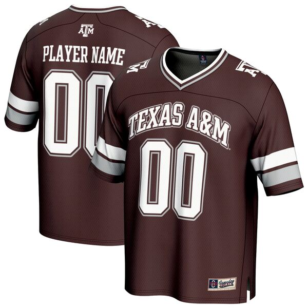 ゲームデイグレーツ メンズ ユニフォーム トップス Texas A&M Aggies GameDay Greats Unisex NIL PickAPlayer Football Fashion Jersey Maroon