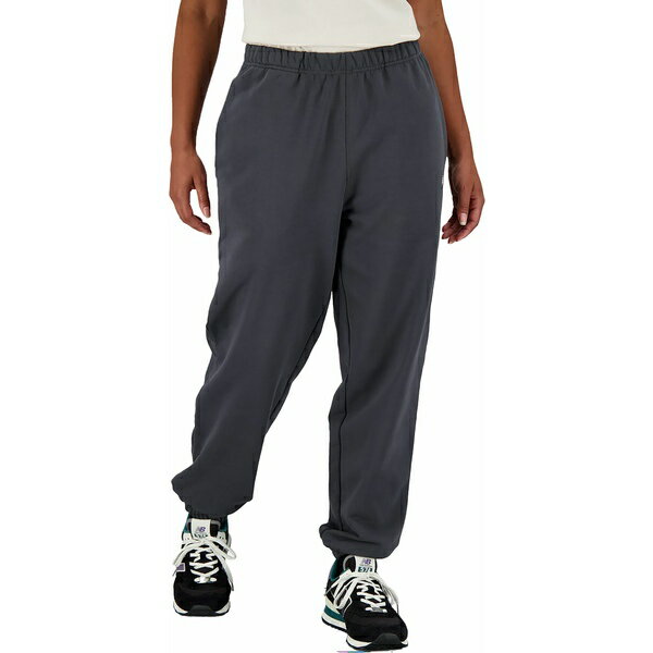 ニューバランス レディース カジュアルパンツ ボトムス New Balance Women's Athletics Remastered French Terry Pants Blacktop