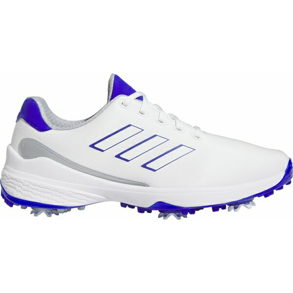 アディダス メンズ ゴルフ スポーツ adidas Men's ZG23 Lightstrike Golf Shoes White/Blue/Silver 1