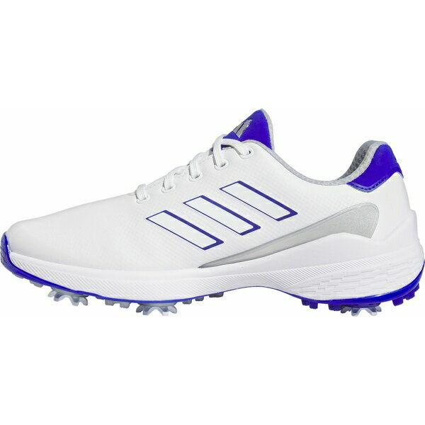 アディダス メンズ ゴルフ スポーツ adidas Men's ZG23 Lightstrike Golf Shoes White/Blue/Silver 2