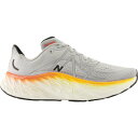 j[oX Y jO X|[c New Balance Men's Fresh Foam X More v4 Running Shoes Aluminum Grey