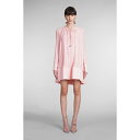 o fB[X s[X gbvX Dress In Rose-pink Polyester rose-pink