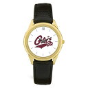 W[fB Y rv ANZT[ Montana Grizzlies Team Logo Leather Wristwatch -