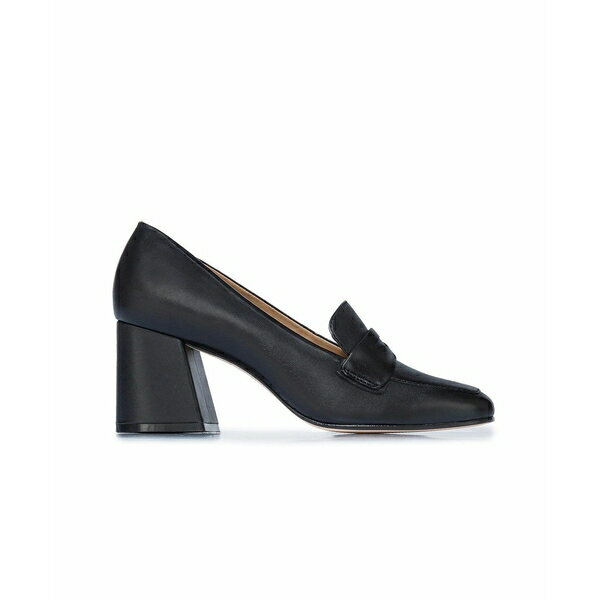 ベルナード レディース スリッポン・ローファー シューズ Bernardo Nessa Block Heel Loafer Black