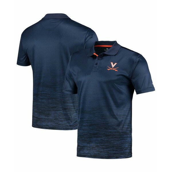 コロシアム メンズ シャツ トップス Men's Navy Virginia Cavaliers Marshall Polo Navy