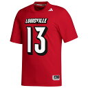 アディダス メンズ ユニフォーム トップス Jack Plummer Louisville Cardinals adidas NIL Football Player Jersey Red