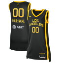 ナイキ メンズ ユニフォーム トップス Los Angeles Sparks Nike Unisex 2021 Rebel Edition Victory Custom Jersey Black