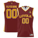 Q[fCO[c Y jtH[ gbvX Loyola Chicago Ramblers GameDay Greats Men's NIL PickAPlayer Lightweight Basketball Jersey Maroon
