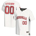 ゲームデイグレーツ メンズ ユニフォーム トップス Louisville Cardinals GameDay Greats NIL PickAPlayer Lightweight Baseball Jersey White