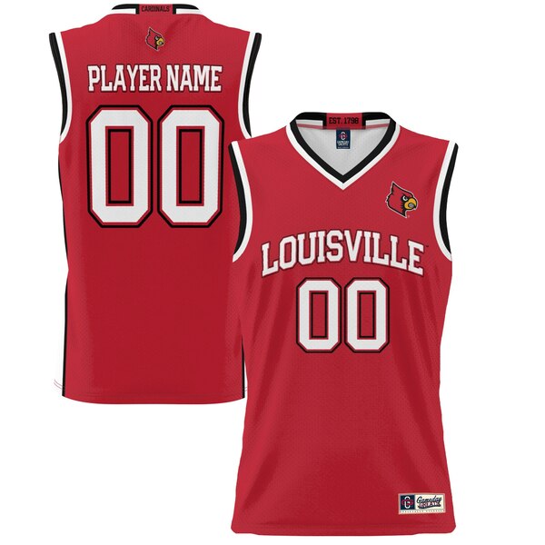 ゲームデイグレーツ メンズ ユニフォーム トップス Louisville Cardinals GameDay Greats Unisex Lightweight NIL PickAPlayer Basketball Jersey Red