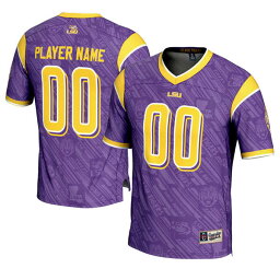 ゲームデイグレーツ メンズ ユニフォーム トップス LSU Tigers GameDay Greats Highlight Print NIL PickAPlayer Football Jersey Purple