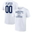 եʥƥ  T ȥåץ Marquette Golden Eagles Fanatics Branded Men's Lacrosse PickAPlayer NIL Gameday Tradition T Shirt???White