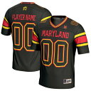 ゲームデイグレーツ メンズ ユニフォーム トップス Maryland Terrapins GameDay Greats NIL PickAPlayer Football Jersey Black