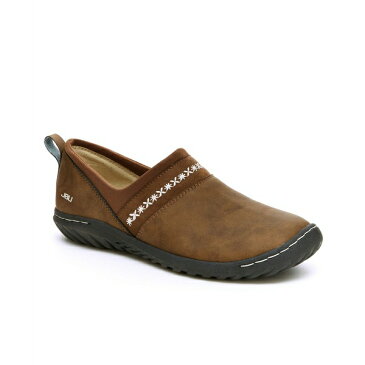 ジャイビーユー レディース サンダル シューズ Women's Becca Casual Slip On Shoe Brown