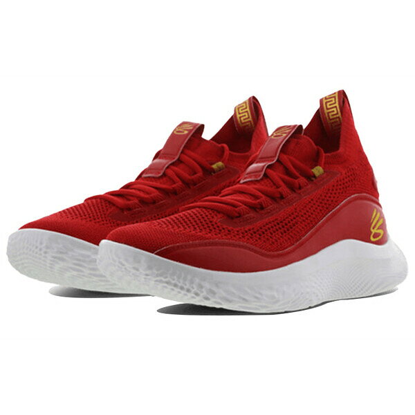 Under Armour アンダーアーマー メンズ スニーカー 【Under Armour Curry 8 'Chinese New Year' 3024035-600】 サイズ US_8.5(26.5cm)