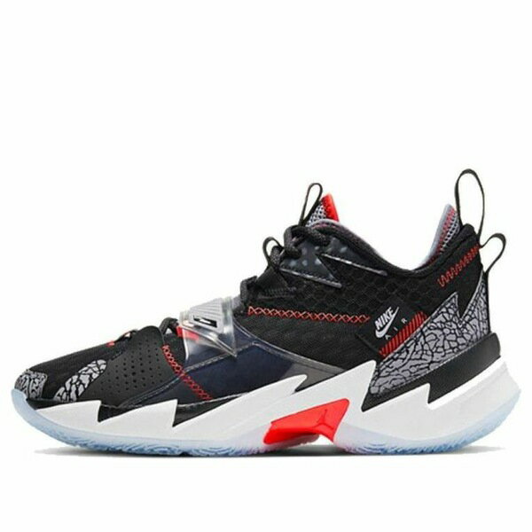 Air Jordan ジョーダン メンズ スニーカー 【Air Jordan Why Not Zer0.3 PF 'Black Cement' CD3002-006】 サイズ US_10.5(28.5cm)