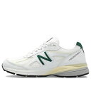 New Balance ニューバランス メンズ スニーカー 【New Balance 990v4 Made in USA Teddy Santis 'White Green' U990TC4】 サイズ US_M_14
