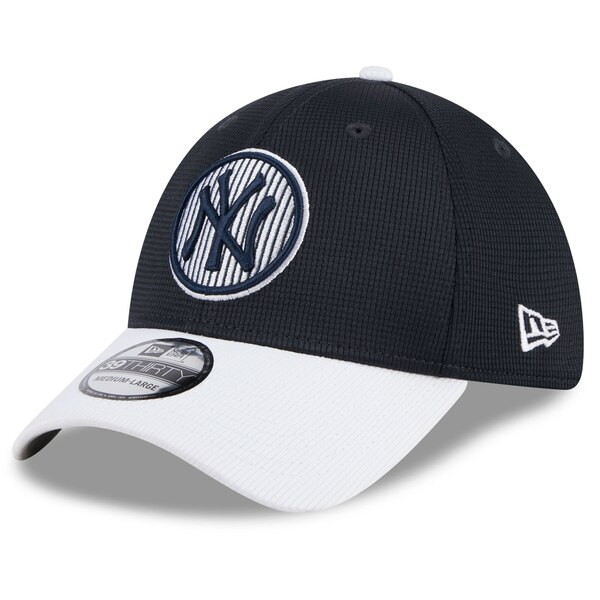 ニューエラ メンズ 帽子 アクセサリー New York Yankees New Era 2024 Batting Practice 39THIRTY Flex Hat Navy