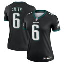 ナイキ レディース ユニフォーム トップス DeVonta Smith Philadelphia Eagles Nike Women's Legend Jersey Black