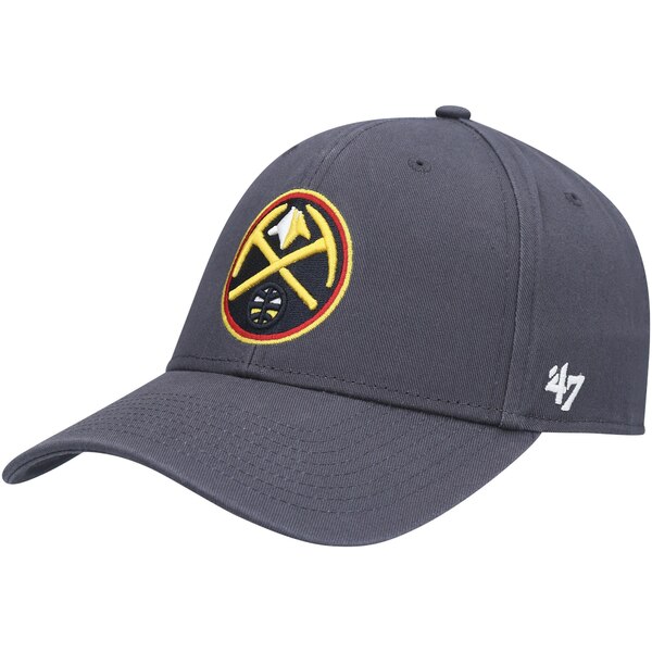 フォーティーセブン メンズ 帽子 アクセサリー Denver Nuggets '47 Legend MVP Adjustable Hat Charcoal