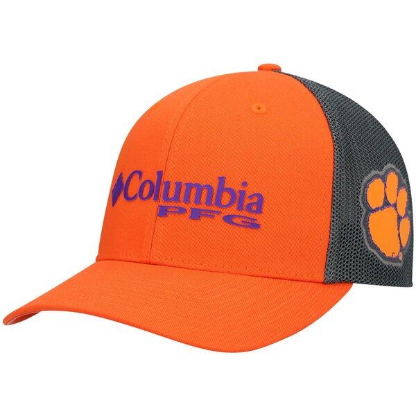 コロンビア メンズ 帽子 アクセサリー Clemson Tigers Columbia PFG Snapback Hat Orange/Gray