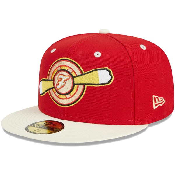 j[G Y Xq ANZT[ WinstonSalem Dash New Era Theme Nights Flight 59FIFTY Fitted Hat Red